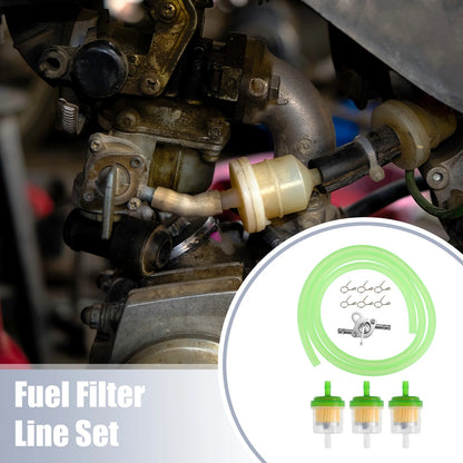 1 x Set / Motorcycle Fuel Hose & Filters for CRF50 70 90 150CC Moped Green