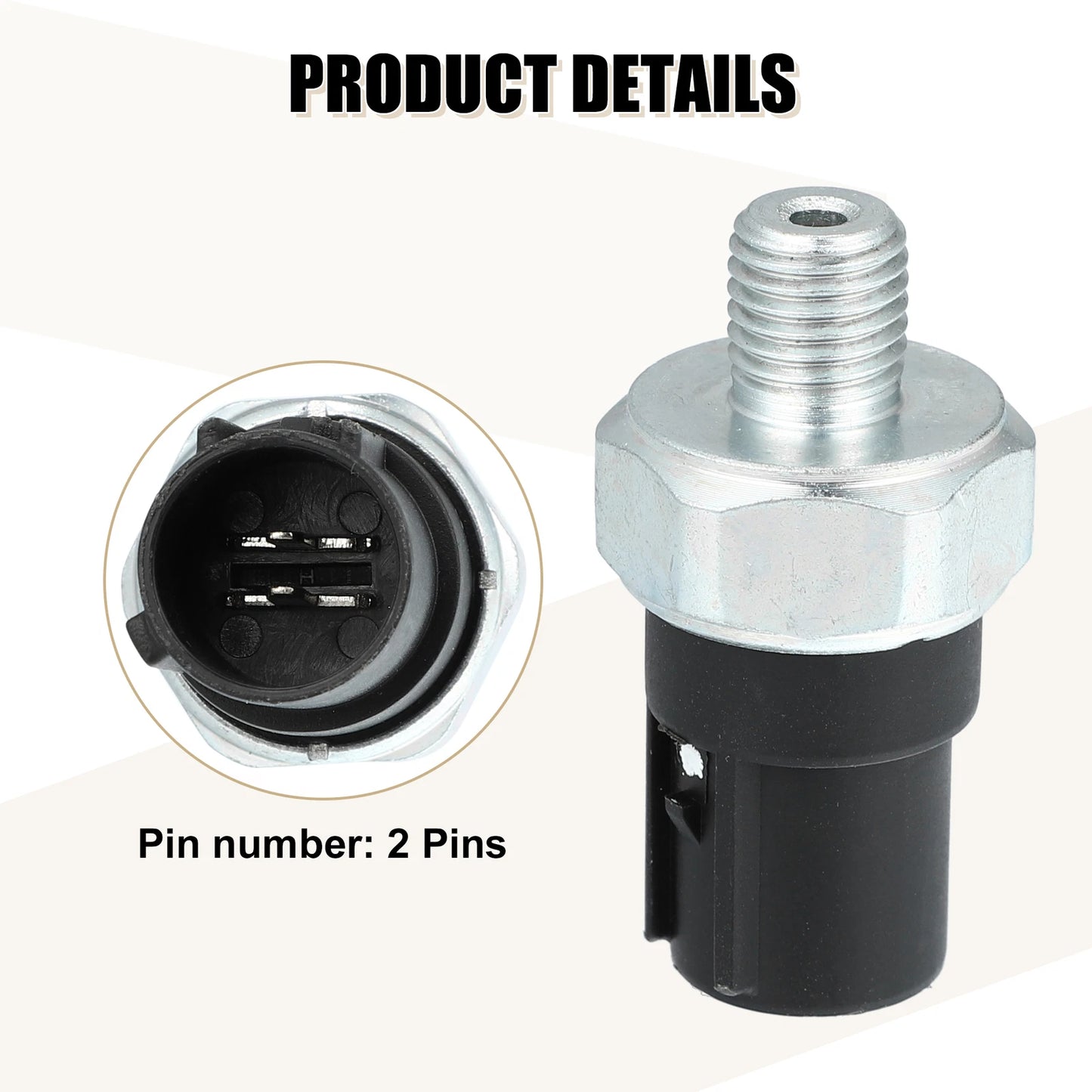 Engine Oil Pressure Sensor for Acura RDX, RSX, Honda Accord, City (2007-2016)