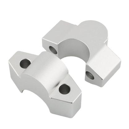 Handlebar Riser Clamp Mount Adapter Silver for Honda ADV 150 160 (2017-2023)