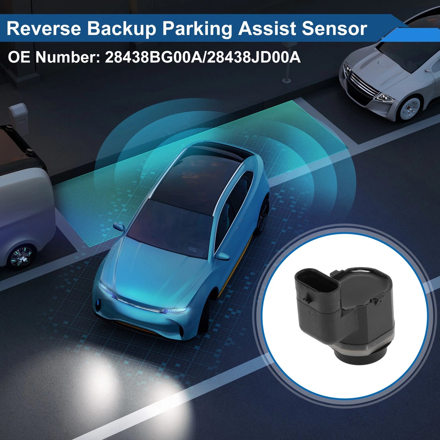 Reverse Backup Parking Sensor for Nissan Qashqai (2007-2013)