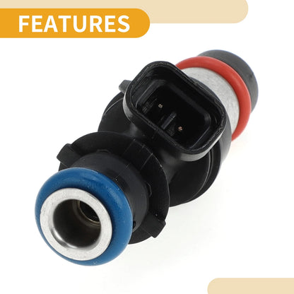 Fuel Injector for GMC Sierra 2500HD (2001-2006) Black