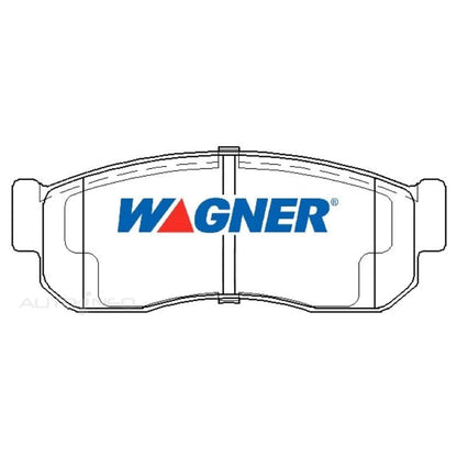 Front Disc Brake Pads Set for Nissan S Cargo 1.5L 4cyl (1989 - 1990)