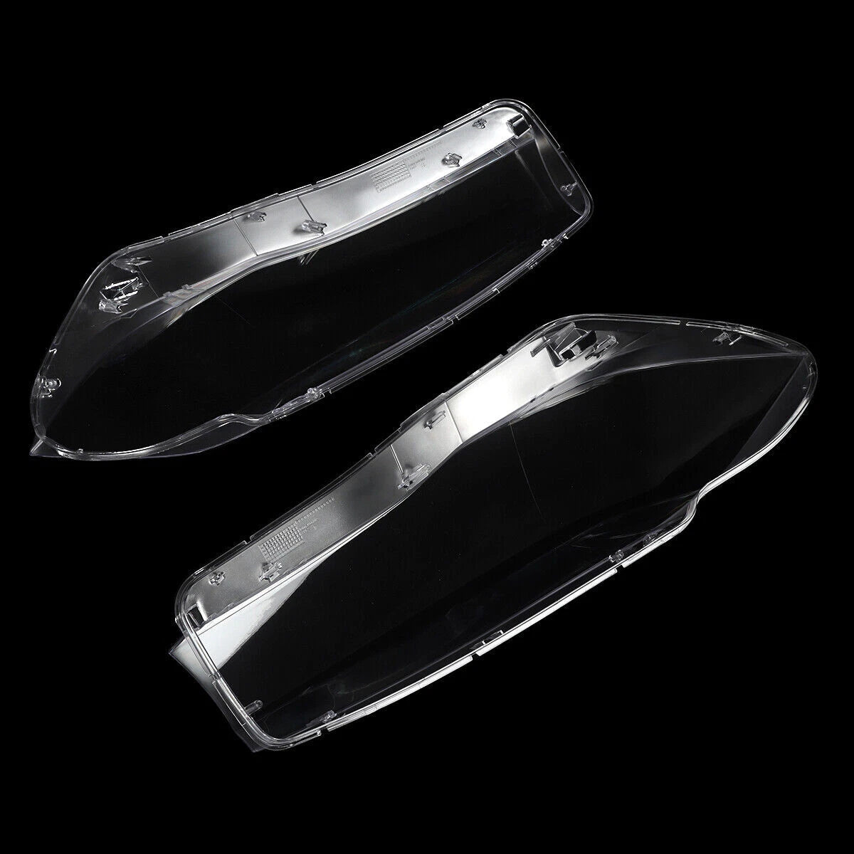 2 x Headlight Lens Covers for BMW X5 X6 F15 F16 (2014-2018)