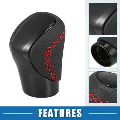Black Faux Leather Gear Shift Knob for Lexus