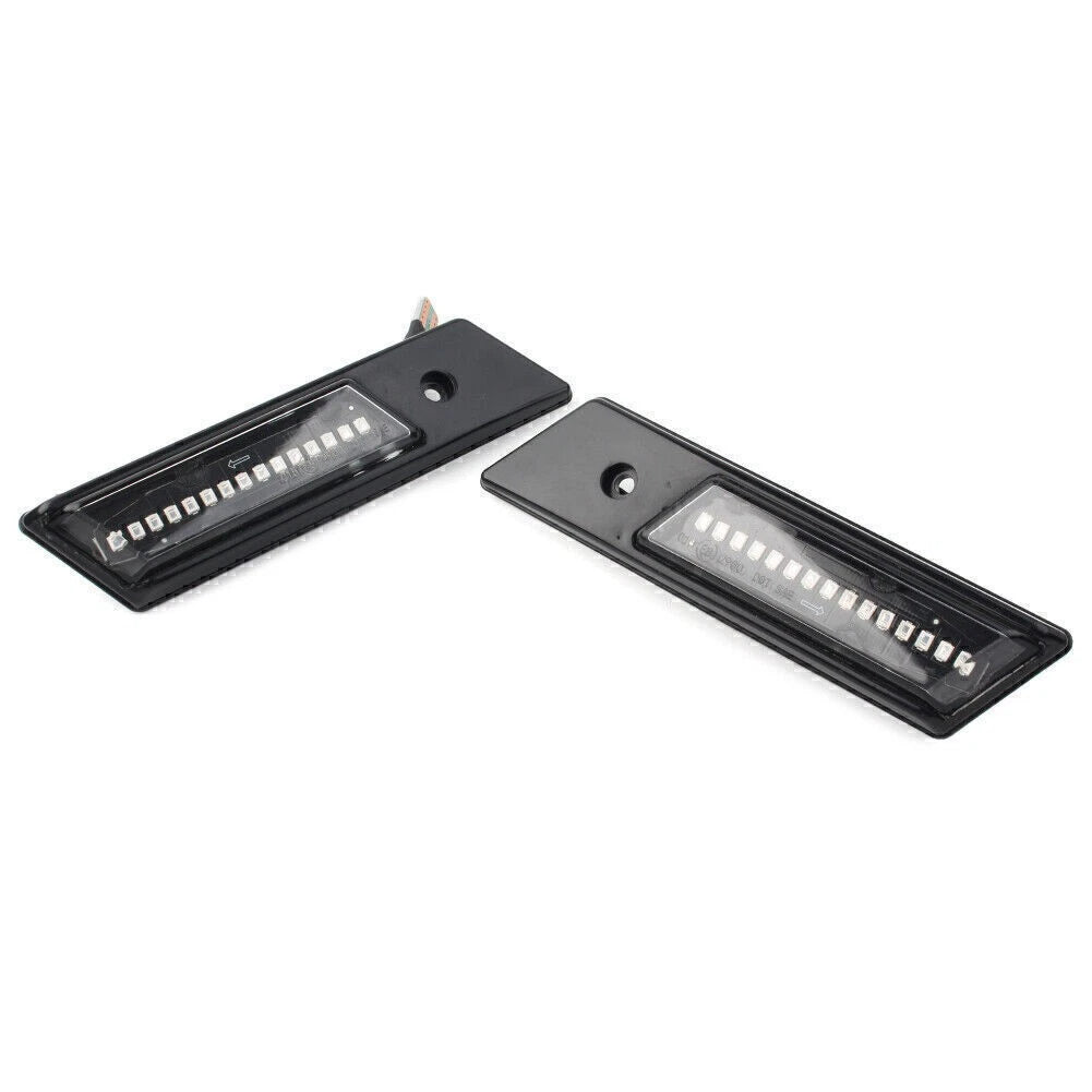 Dynamic Amber LED Side Marker Turn Signal Light for BMW 3 5 7 Series (1992-2003)