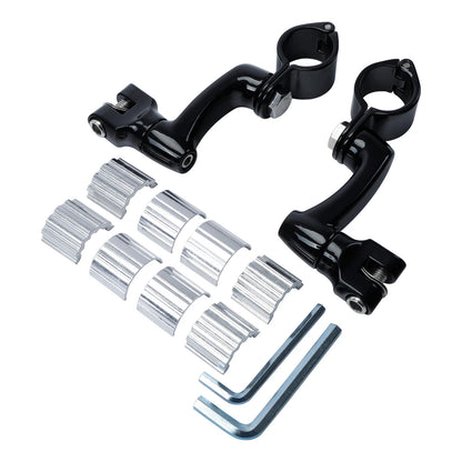 1-1/4" Highway Engine Guard Footpeg Pegs for Harley Electra Glide