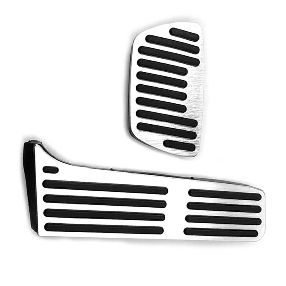 Silver Gas Brake Foot Pedal Covers for Toyota Camry (2018-2020)  pcs