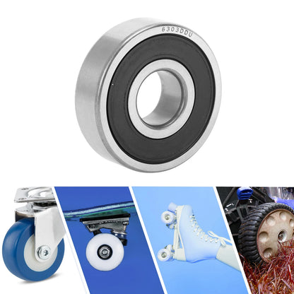 17x47x14mm Deep Groove Ball Bearings for Scooter Skateboard Wheel