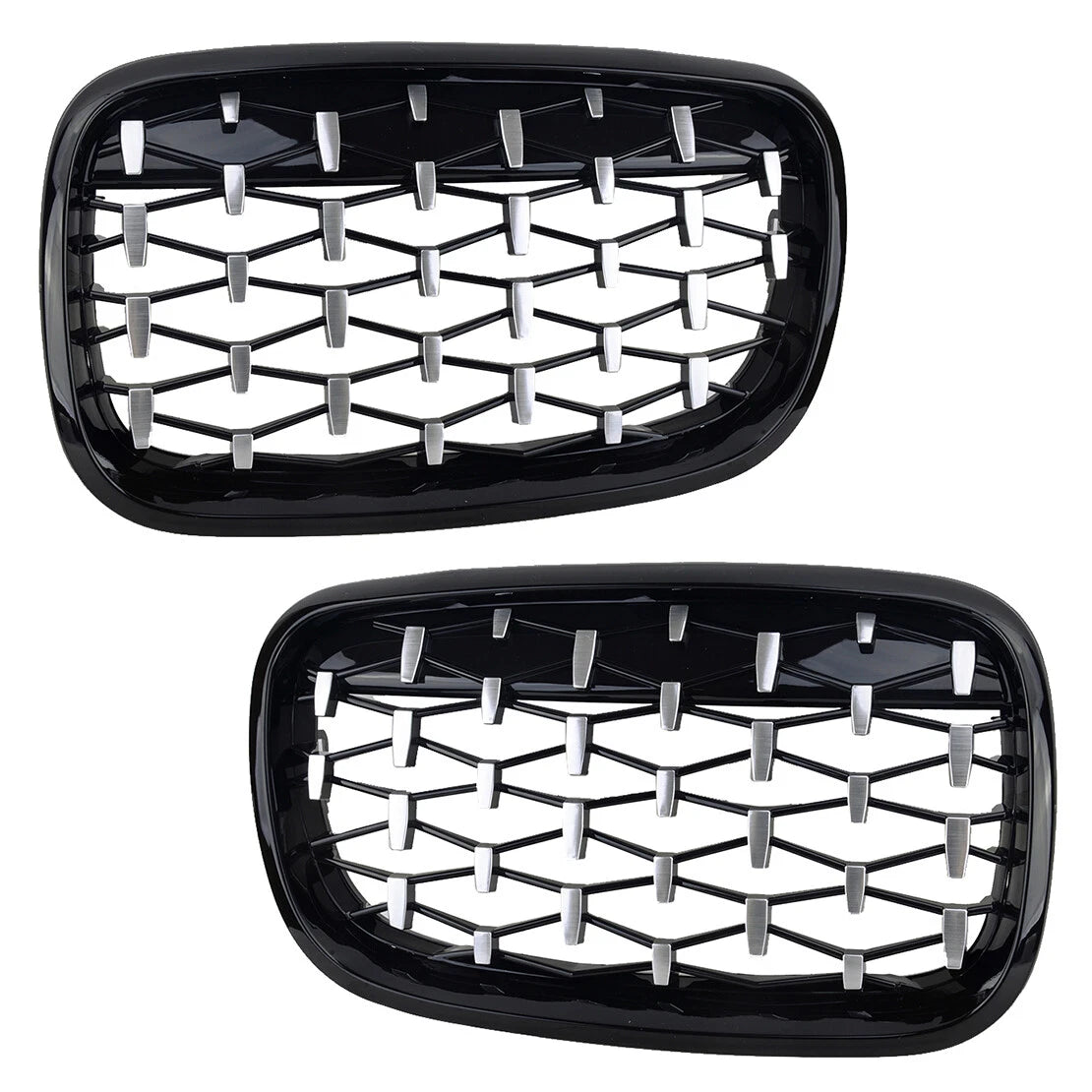Front Kidney Grille Diamond for BMW X5 E70 X6 E71 (2007-2013)