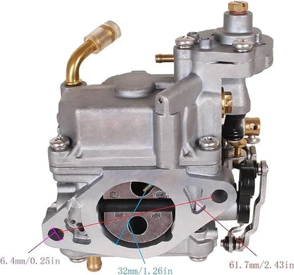Carburetor Assembly for Mercury Marine 4-Stroke 20HP Models 20HP (2000-2005)