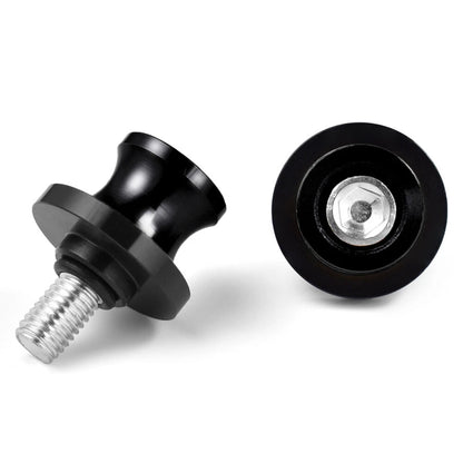 2 x Motorcycle Swingarm Spools Slider Screws 8MM Black for Honda CBR