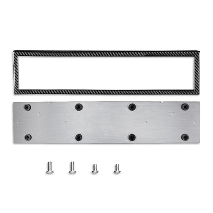 Universal License Plate Holder & Frame Cover with Screws for EU Vehicles