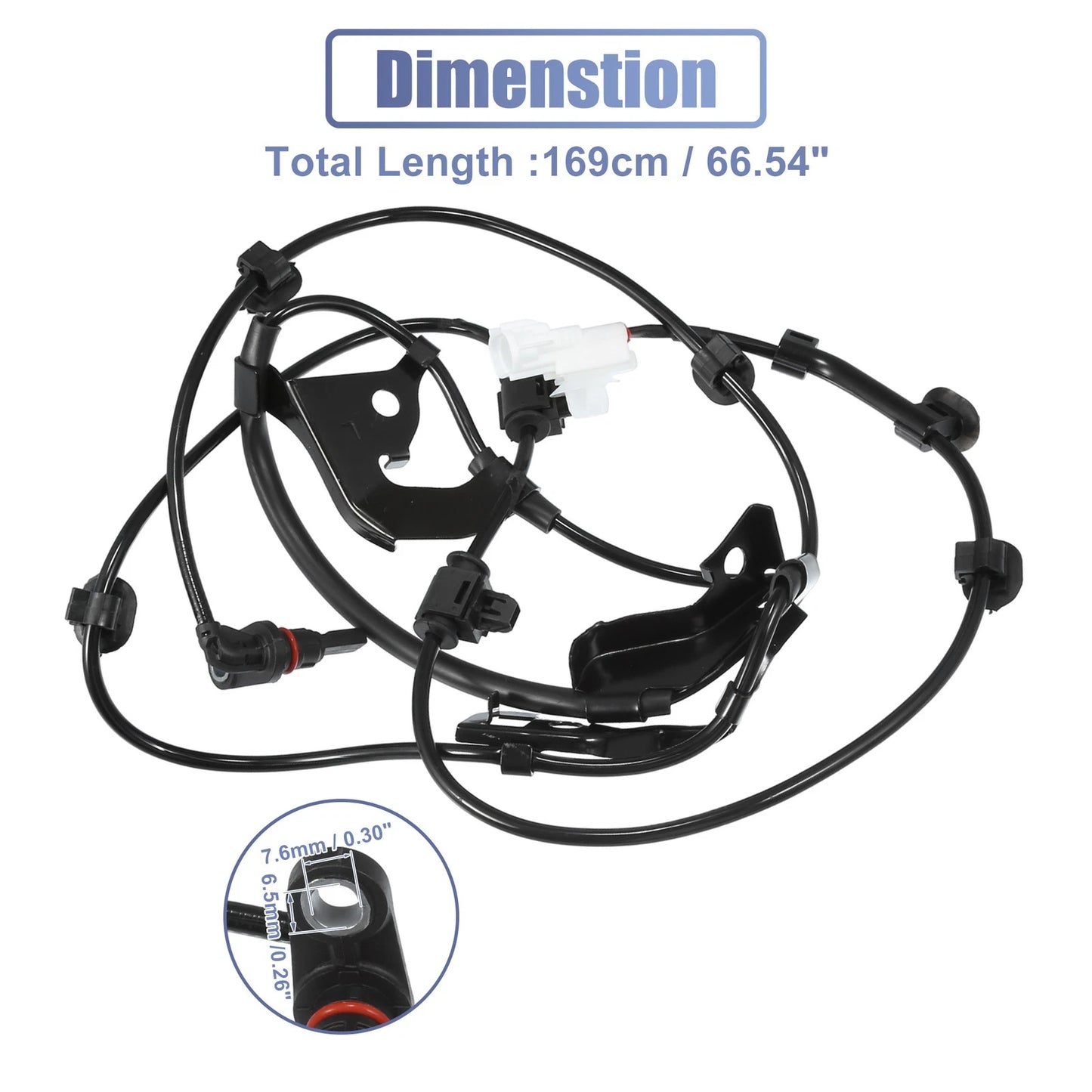 Front Left ABS Sensor for Toyota Hilux VIII Pickup (2015-2022)