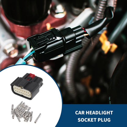 16 Pins Headlight Socket Plug for Ford Mondeo (1993-2000)