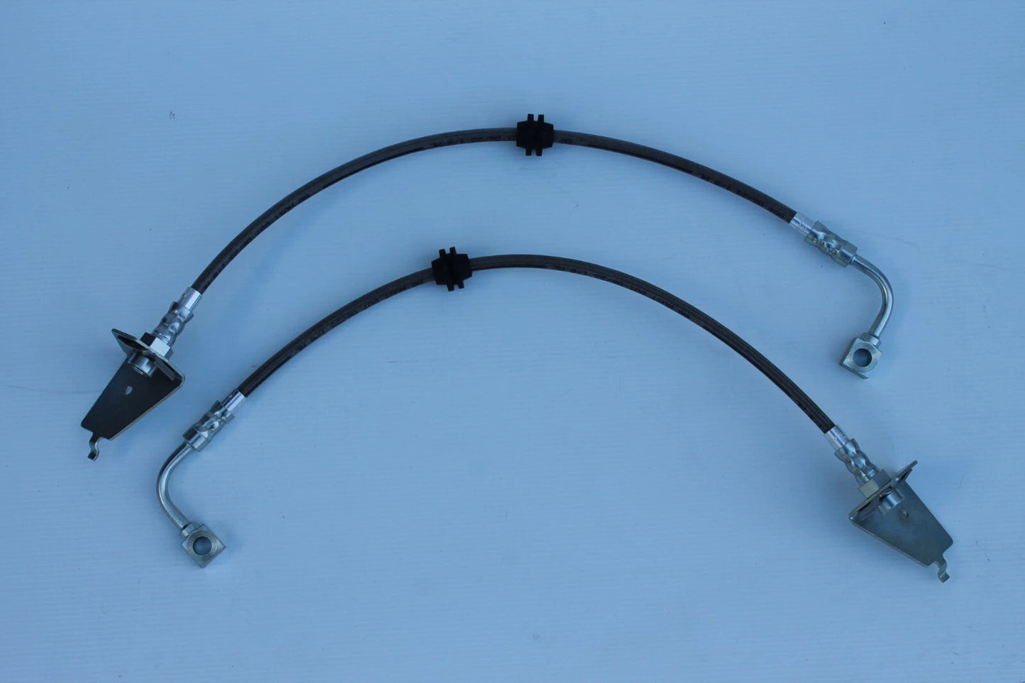 Braided Rear Brake Hose Set (2) for BA Ford Falcon Sedan (9/02-1/03)