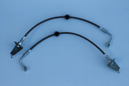 Braided Rear Brake Hose Set (2) for BA Ford Falcon Sedan (9/02-1/03)