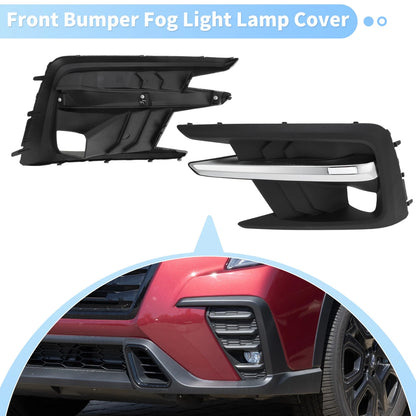 Left Side Front Bumper Fog Light Cover for Subaru Ascent (2019-2021)