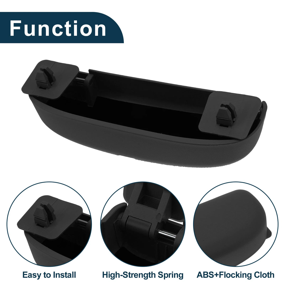 Sunglasses Case for BMW 1 Series F20 Eyeglasses Holder Black