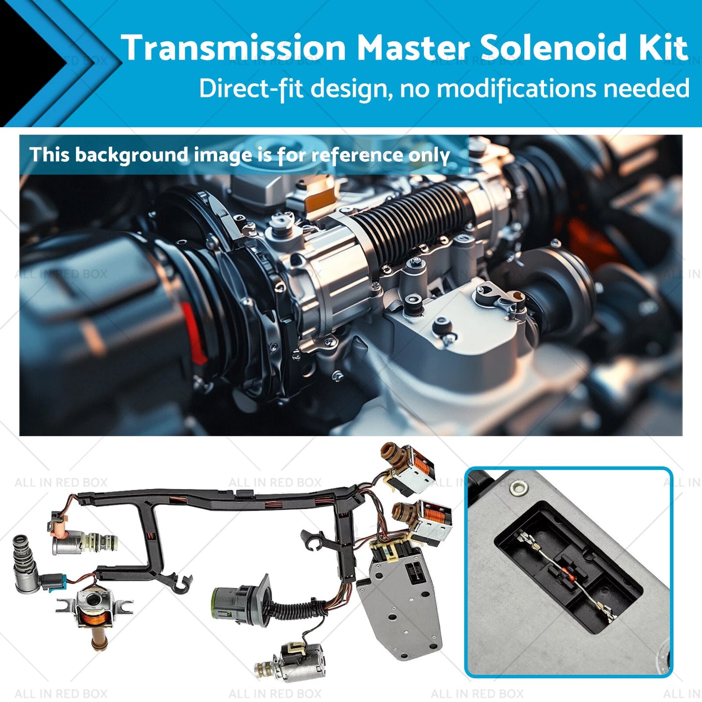 Transmission Master Solenoid Kit for GM 4L60E 4L65E (2003-2006)