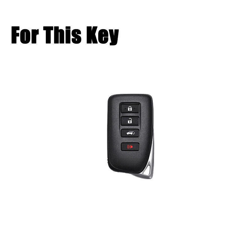 Zinc Alloy Leather Car Key Case Cover for Lexus RC RX ES NX LS LX IS GS RC300