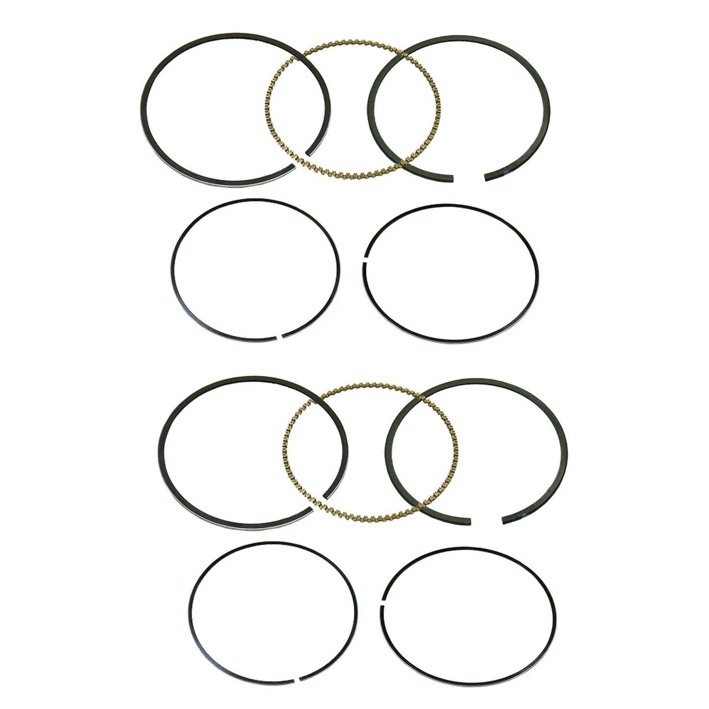 2 x Namura .040 Over Bore Piston Rings for Polaris 850 ATV