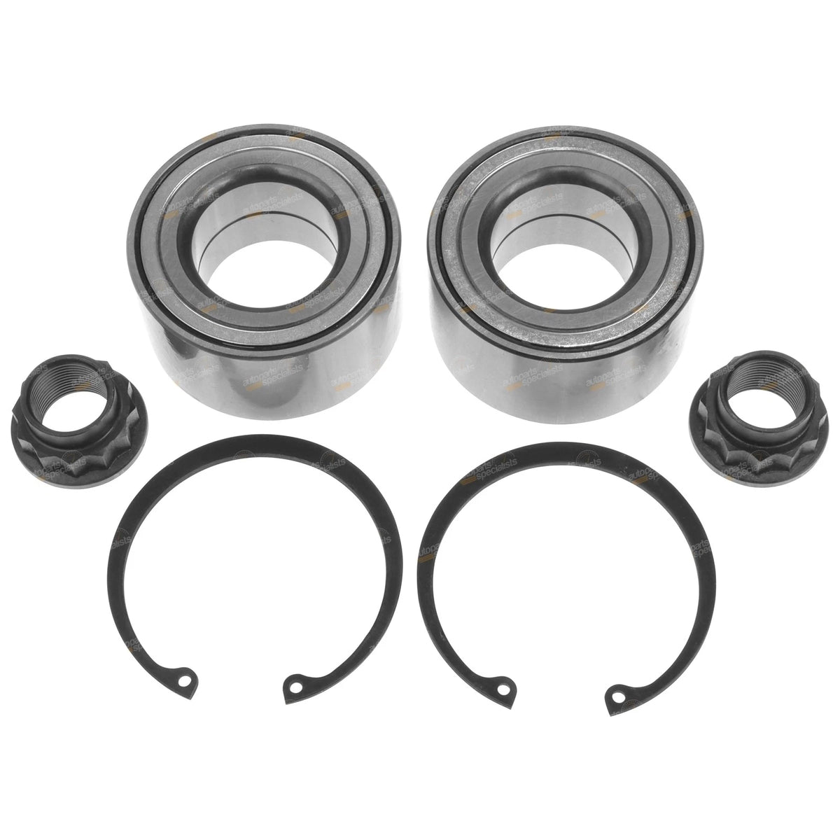 2 x Front Bearing for Toyota Yaris NCP130–NCP93 (2005–2019)