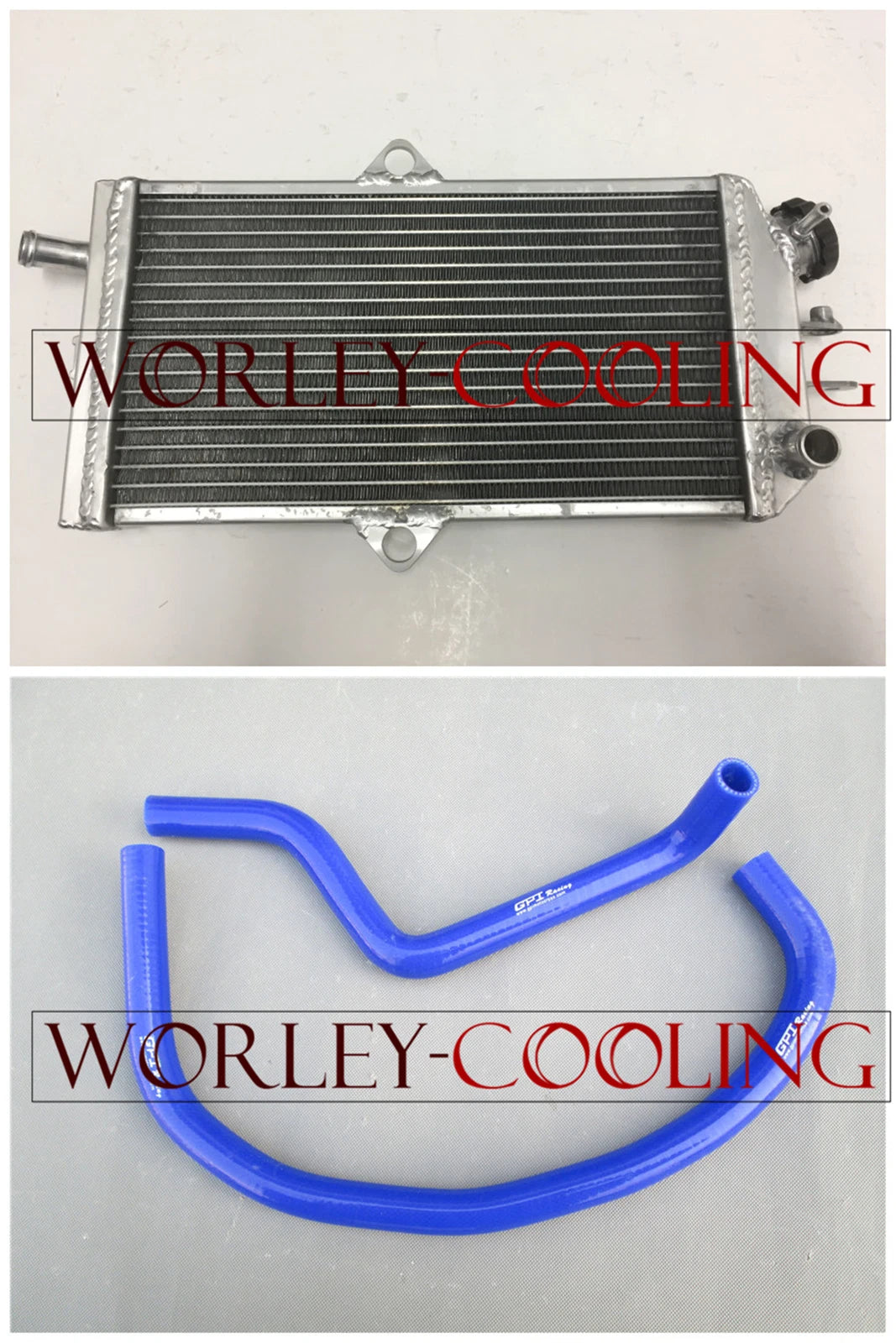Radiator & Silicone Hoses for Suzuki Quadracer 250 LT250R (1985-1992)