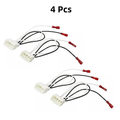 4 x Speaker Connector Harness Adapter for Ford Mondeo Mazda Lincoln MKX (2007-2010)