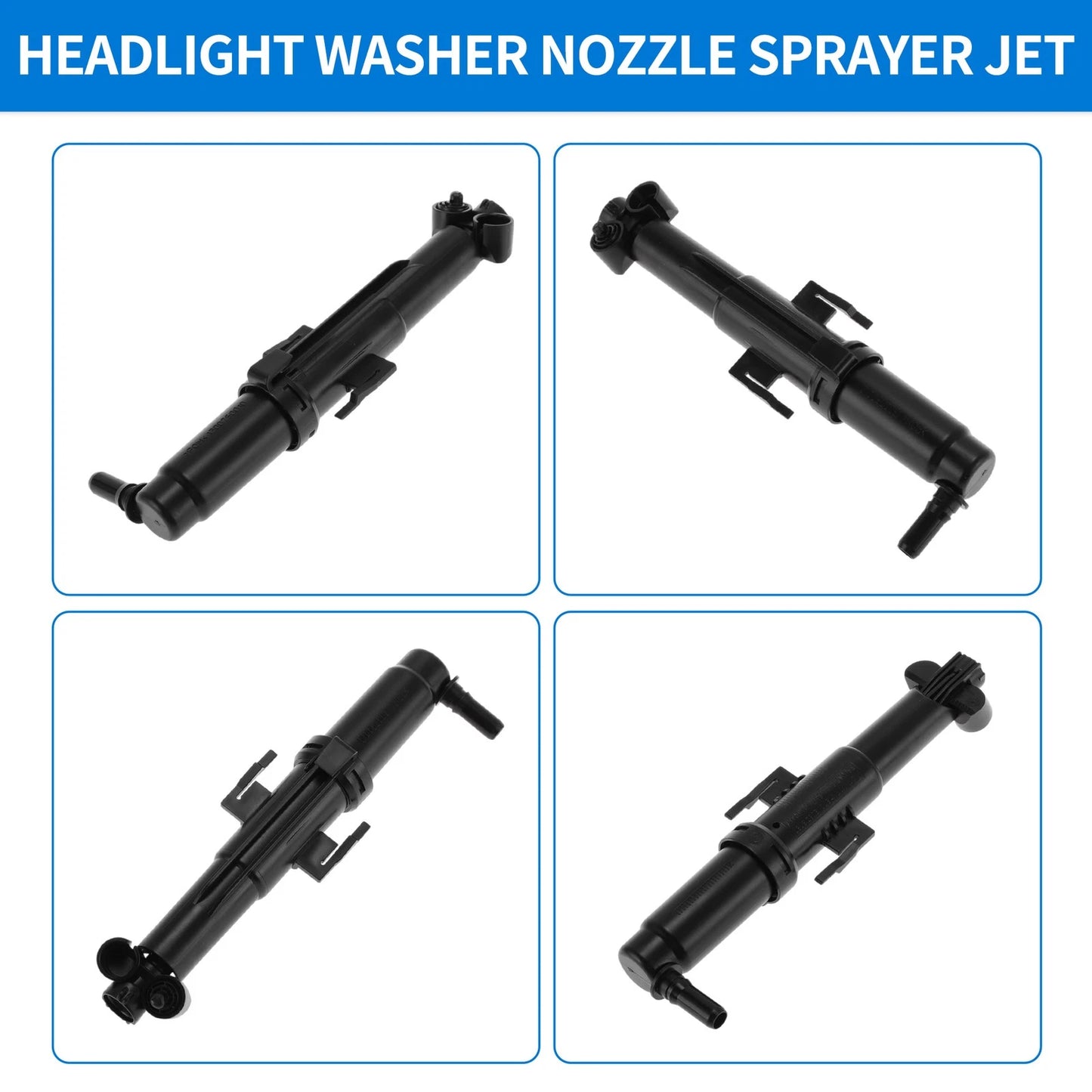 Left Passenger Side Headlight Washer Nozzle for BMW X3 (2004-2010)