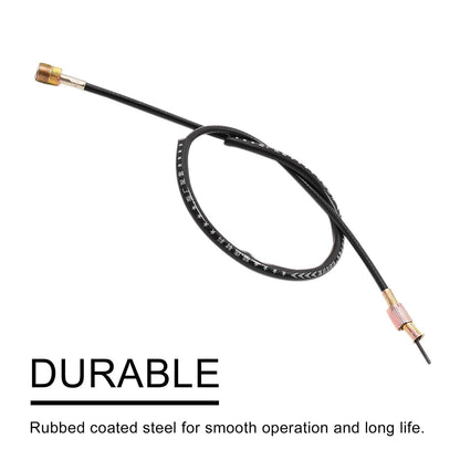 35" Black Rubber Coated Speedometer Cable for Suzuki GN125