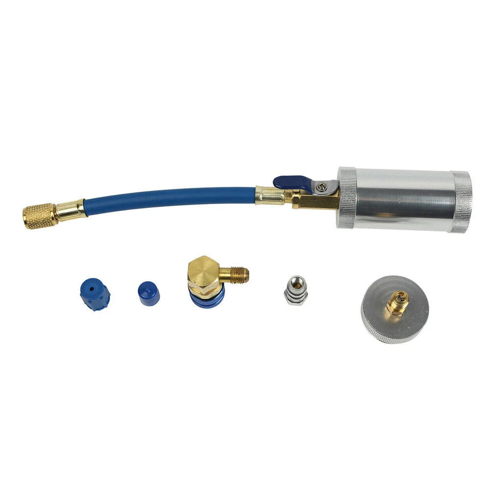 A/C Refrigerant Oil & Dye Injector Tool 1/4" SAE for Car (R12)