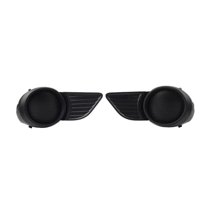 Fog Light Bezel Covers Black for Toyota Sienna (2011-2017)