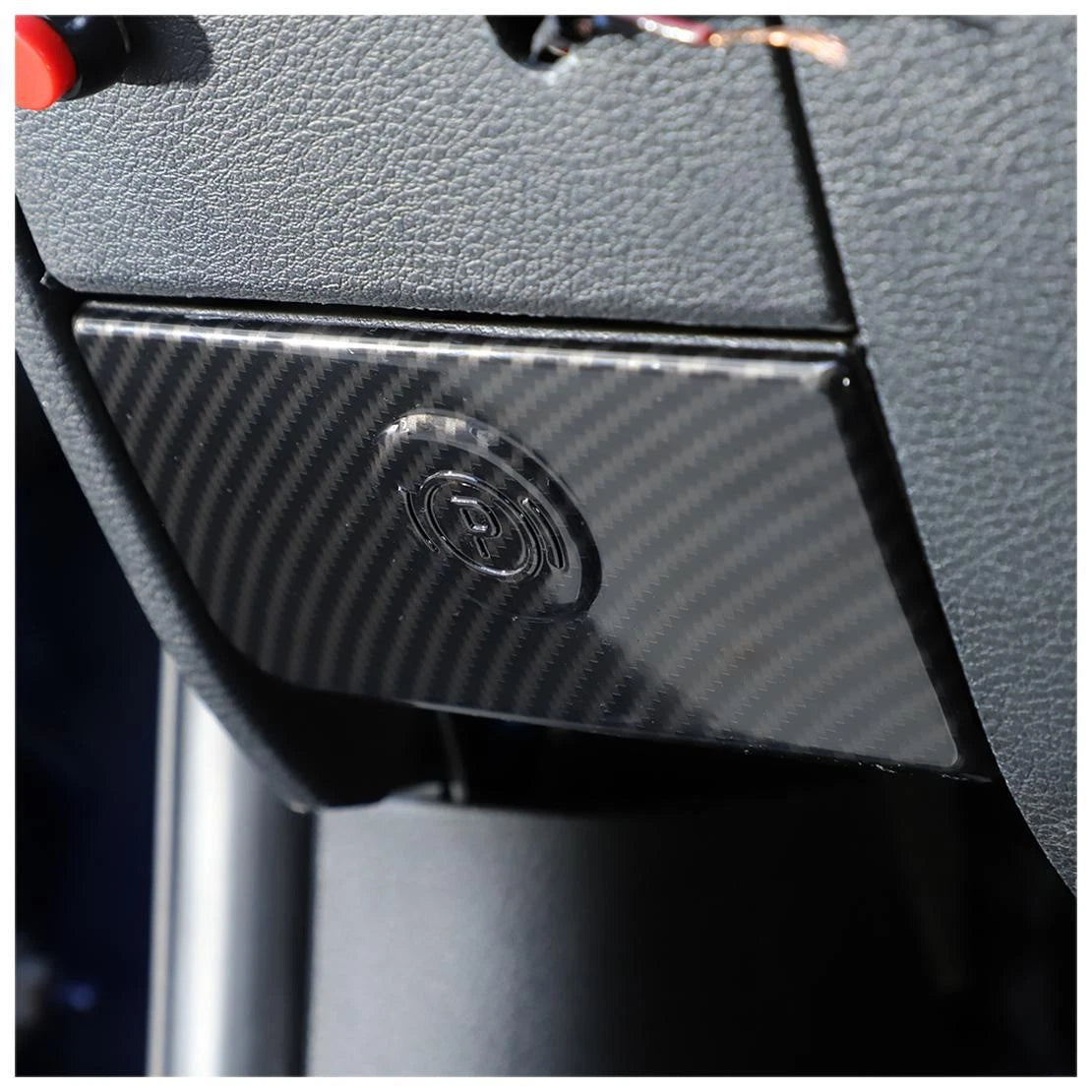 Black Handbrake Switch Cover Trim for Dodge Ram 1500 (2010-2017)