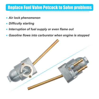 Fuel Valve Petcock Gas Tank Switch for Honda CB500 CB500K CB750K (1965-1976)