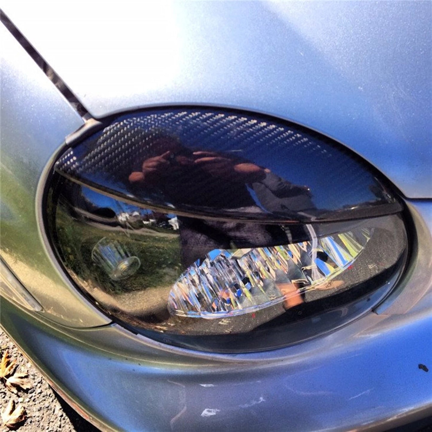 Headlight Eyebrow Cover Trim for Subaru Impreza WRX (2002-2003)