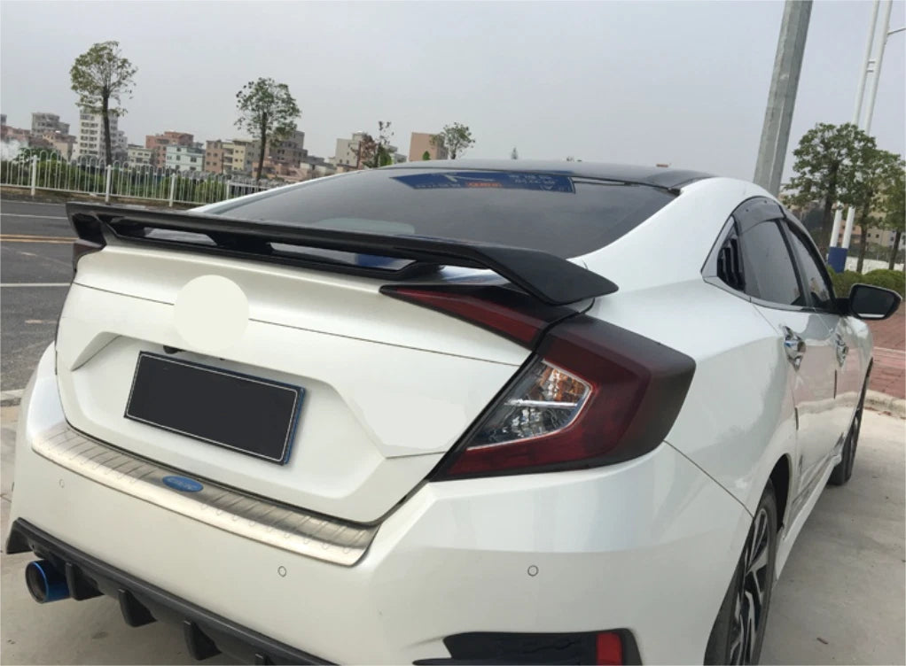 Unpainted Rear Trunk Spoiler Wing for 2016-2020 Honda Civic Sedan