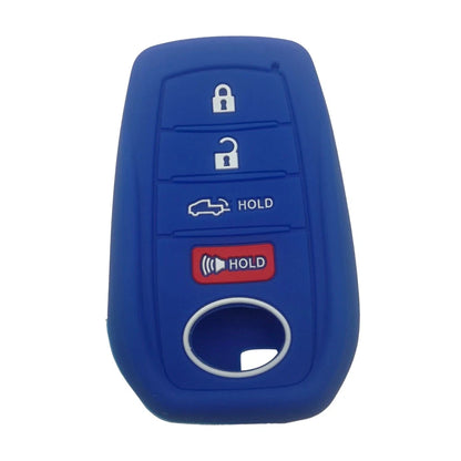 Silicone 4 Button Key Case Cover for Toyota Tundra (2022-2024)