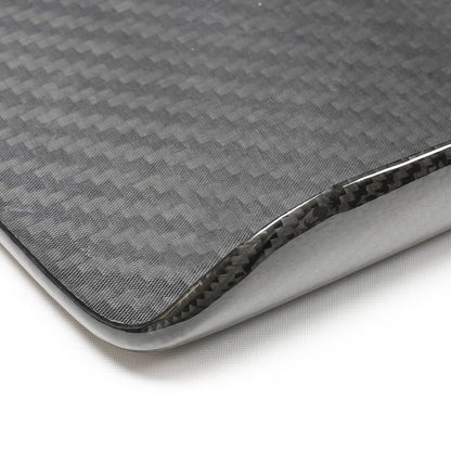 1x Center Console Armrest Cover for Tesla Model S (2021-2023) Carbon Fiber