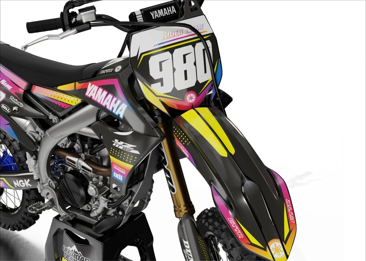 Yamaha TTR 125 Sticker Kit Decal Graphics 2008-2016
