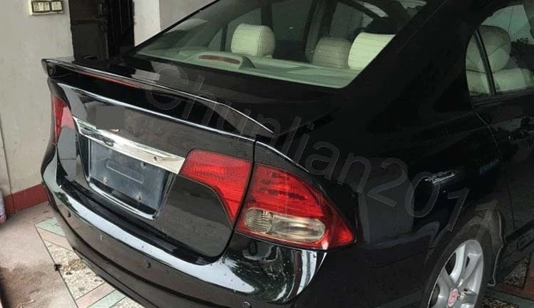 Factory Style Spoiler Wing ABS for Honda Civic 2006-2011 4DR Sedan Light