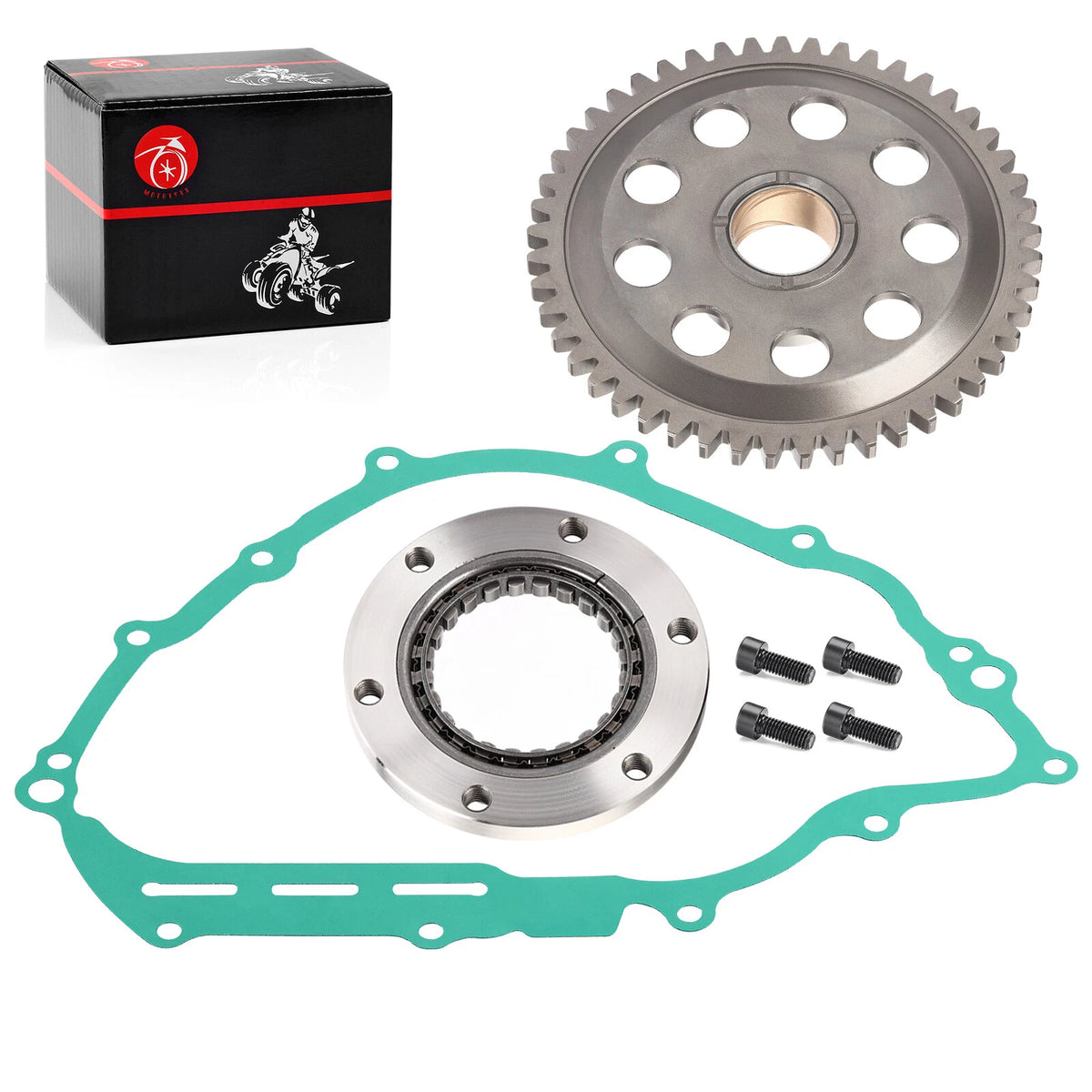 Starter Clutch Idler Gear Gasket Kit for Yamaha Viking 700