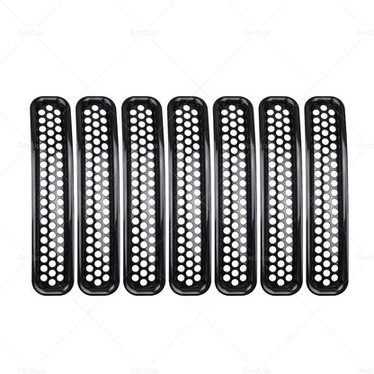 Front Mesh Grille Inserts for Jeep Wrangler TJ (1997-2006)