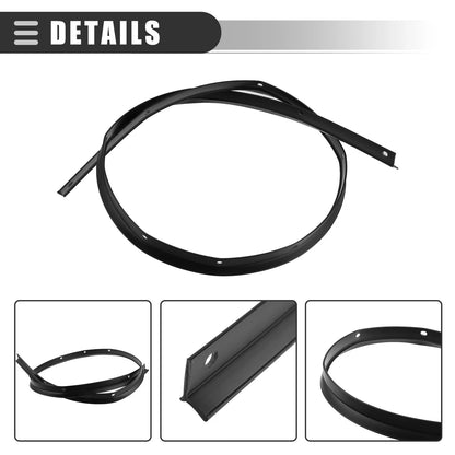 Front Bumper Hood Seal with Rivets for Dodge Challenger (2008 - 2023)