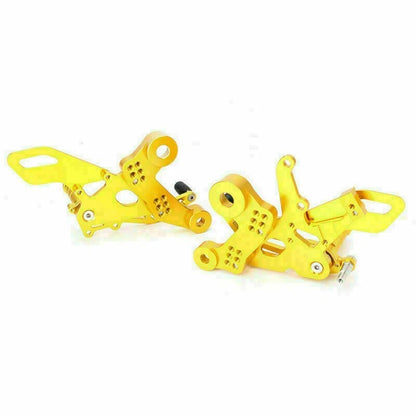 Rear Racing Foot Pegs Rearsets for Yamaha MT09 FZ09 (2014-2016) Gold