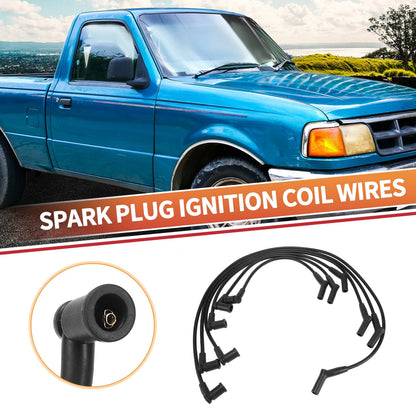 6 x Spark Plug Wire Ignition Coil Cables for Ford Ranger V6 3.0L (2004-2007)