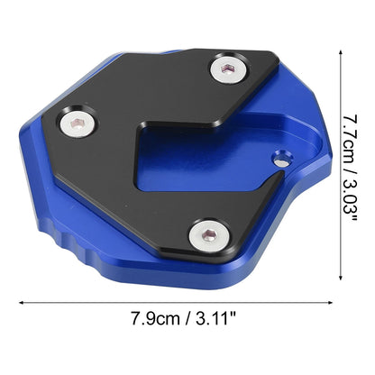 Motorcycle Kickstand Pad  Black Blue for SUZUKI Hayabusa GSX1300R (2008-2023)
