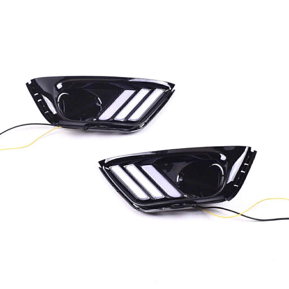 2 x LED DRL Daytime Running Lights for Jeep Compass (2017-2019)