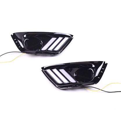 2 x LED DRL Daytime Running Lights for Jeep Compass (2017-2019)