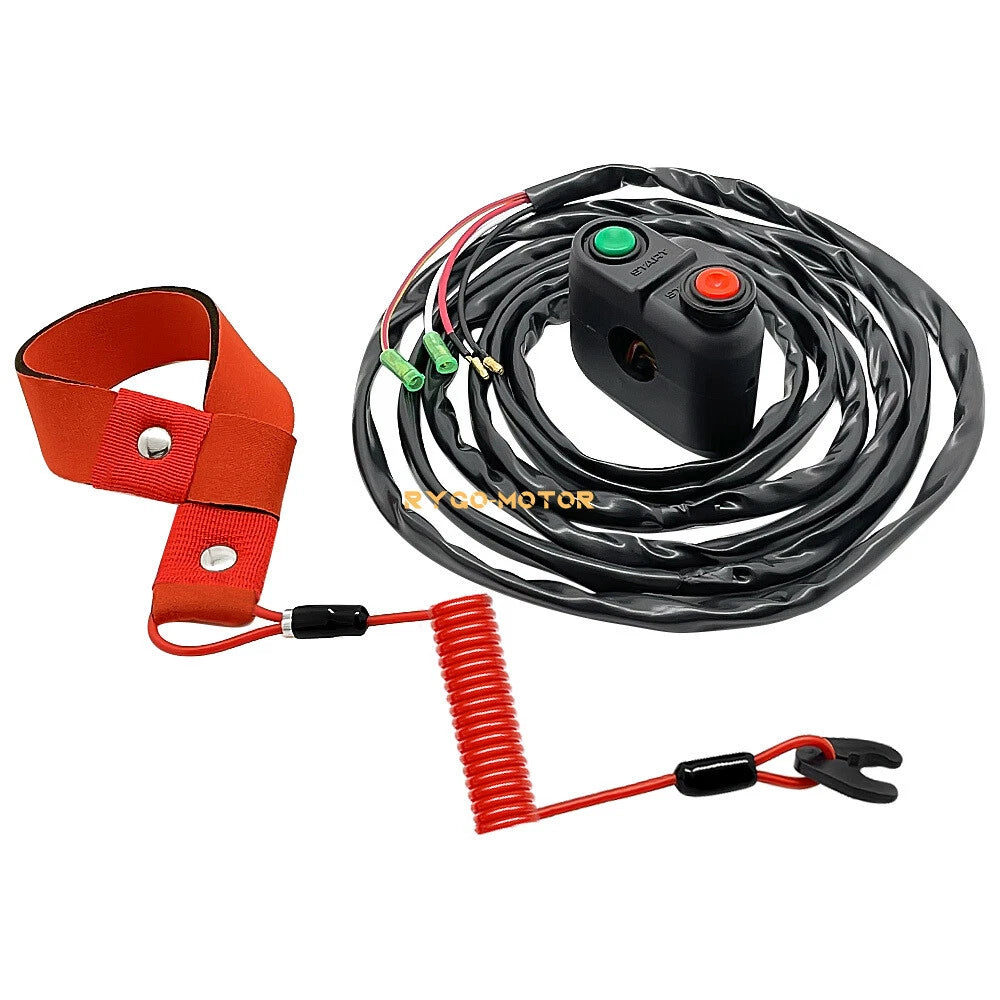 Start-Stop Kill Switch for Kawasaki 300SX/650SX/JS300/JS650 (1987–1993)