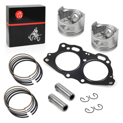 Engine Rebuild Kit 0.25mm OS Piston Gasket Valve for EZGO Robin (1985–1995)
